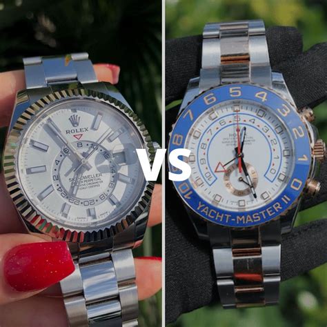 rolex yacht master 2 vs sky dweller|The Rolex Heavyweights: Rolex Yachtmaster II Vs..